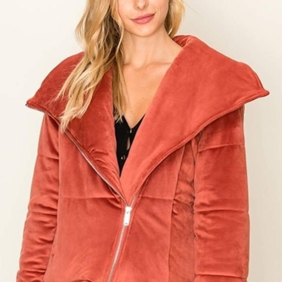 HYFIVE Shawl Collar Puffer Jacket - Picture 7 of 8